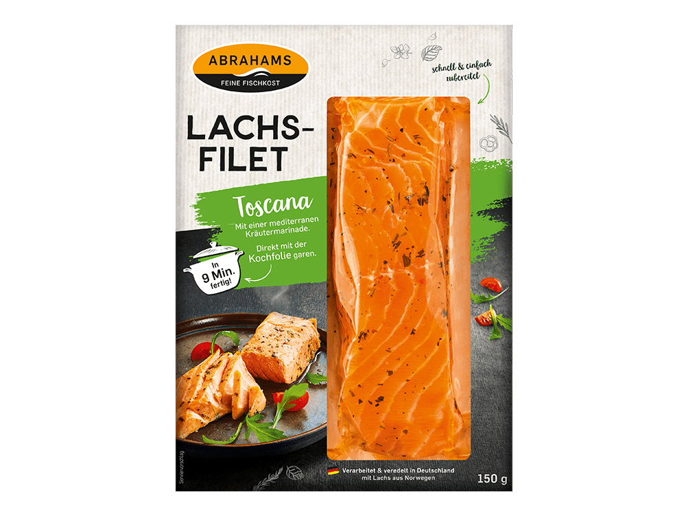 Produktabbildung 27429 Lachsfilet Kochbeutel Toscana