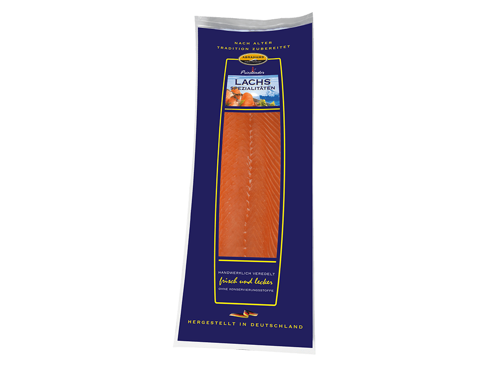 Produktabbildung 410 Räucherlachs geschnitten