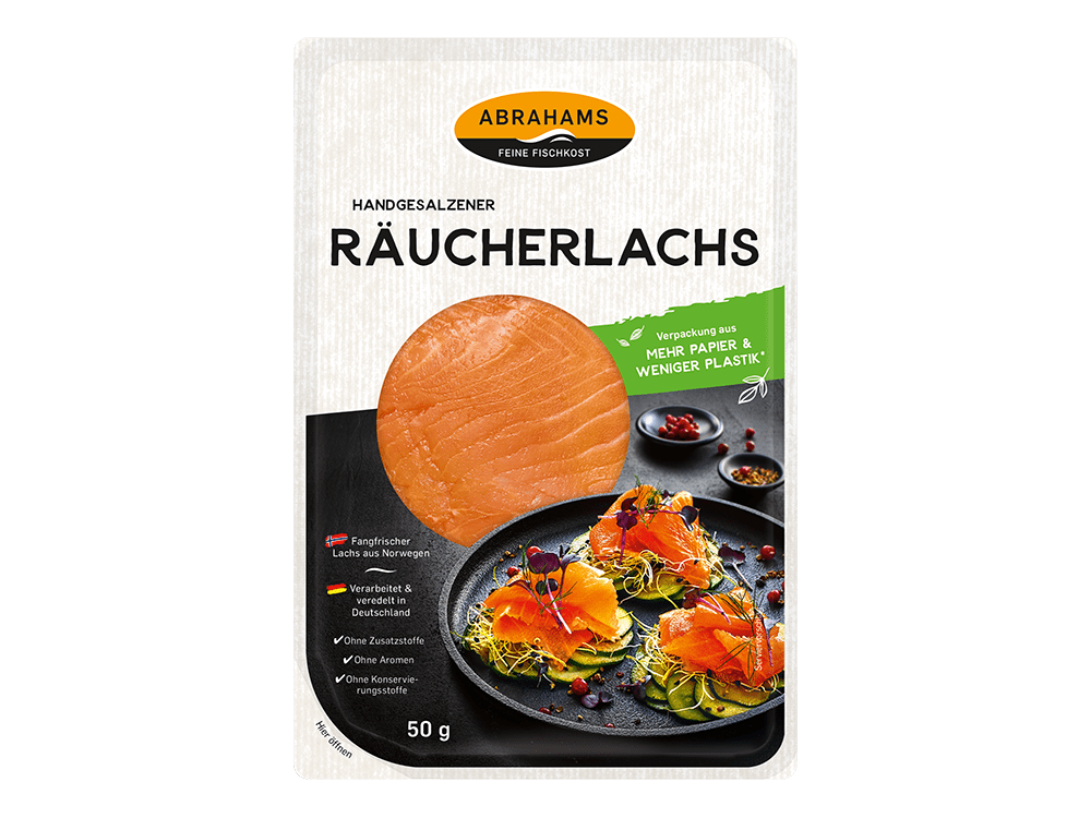 Produktabbildung 7401 Räucherlachs 50g