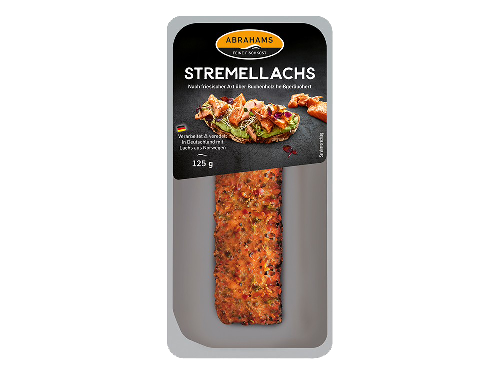 Product Image 7437 Stremellachs Pepper 125g