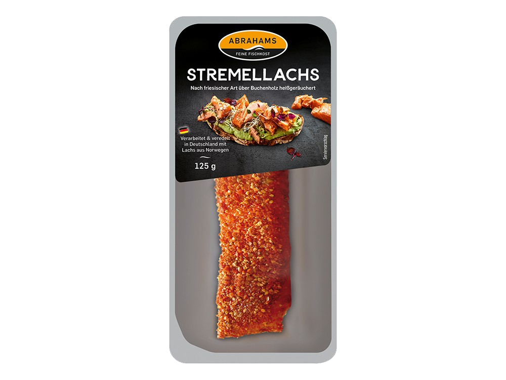 Produktabbildung 7439 Stremellachs Mexiko 125g