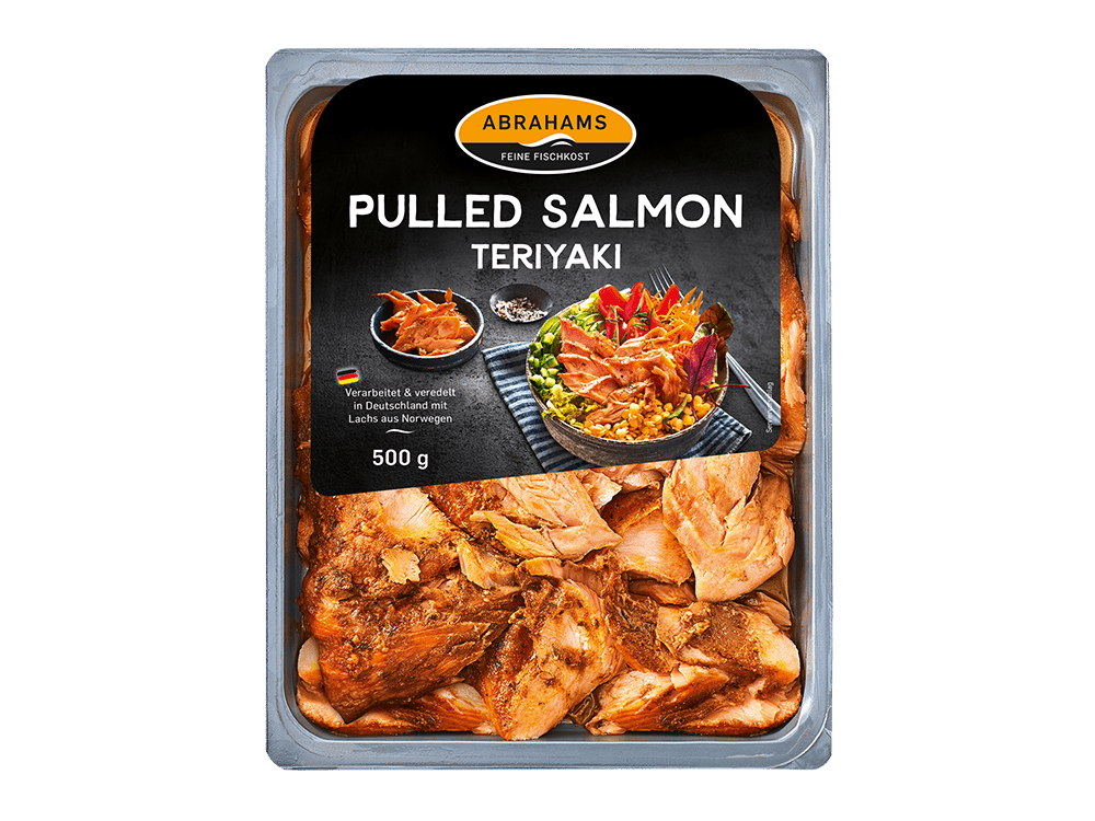 Product Image 7480 Pulled Salmon Teriyaki 500g