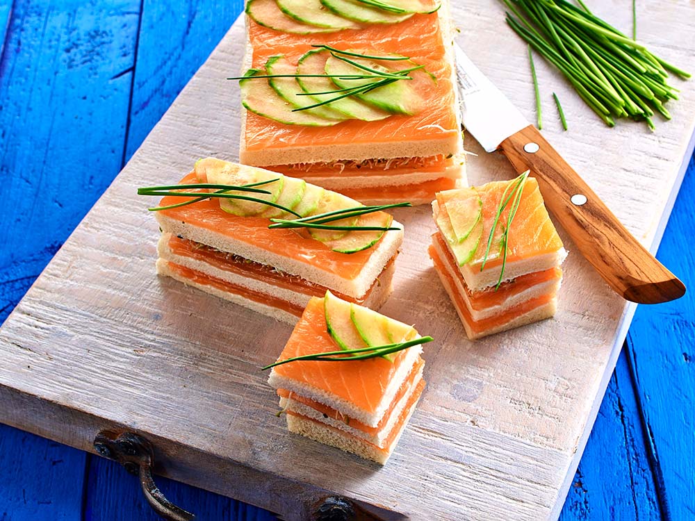 Sandwich-Lachs