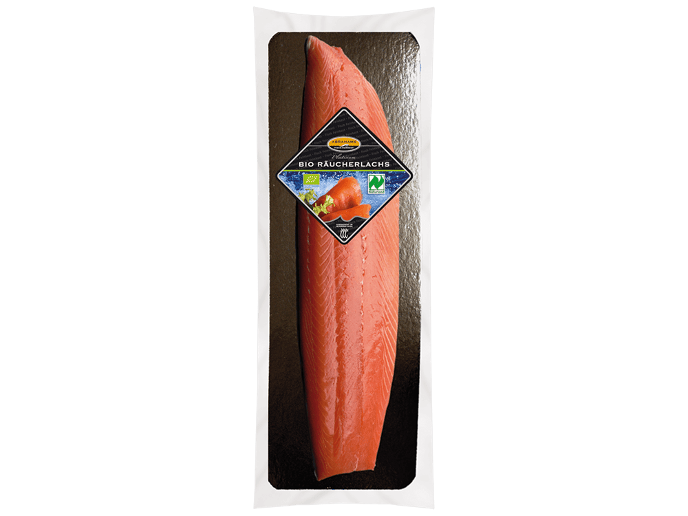 Produktabbildung 580 Bio Räucherlachs