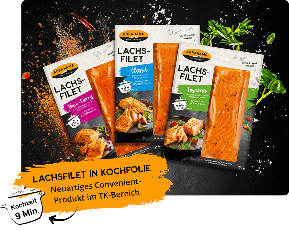 LEH Lachsfilet in Kochfolie