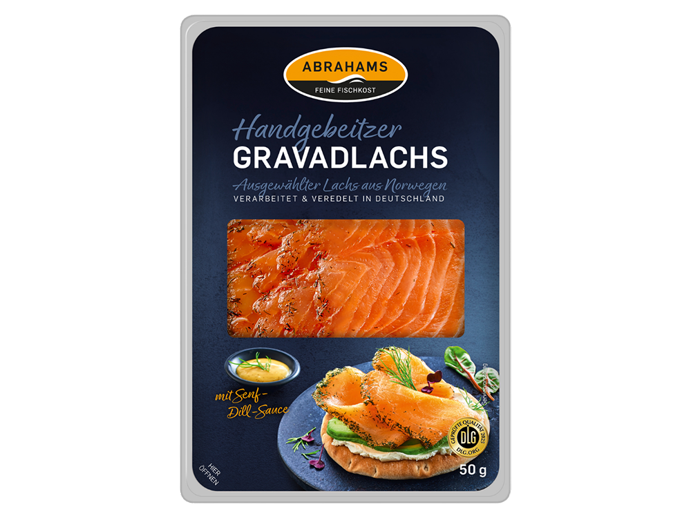 Produktabbildung Gravadlachs 50g